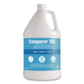 Conqueror 103 Odor Counteractant Concentrate, Lemon, 1 Gal Bottle, 4/carton