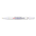 Permanent Marker, Fine Bullet Tip, White Permanent Marker, Fine Bullet Tip, White