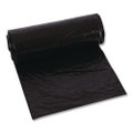 Low-density Can Liners, 56 Gal, 1.6 Mil, 43" X 47", Black, 100/carton