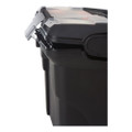 Premium File Cart, 15w X 16.38d X 14.25 To 30h, Black