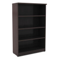 Alera Valencia Series Bookcase, Four-shelf, 31.75w X 14d X 54.88h, Espresso Alera Valencia Series Bookcase, Four-shelf, 31.75w X 14d X 54.88h, Espresso