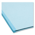 Fastab Hanging Pressboard Classification Folders, Legal Size, 2 Dividers, Blue