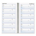 Voice Mail Wirebound Log Books, 5.63 X 10.63, 6/page, 600 Forms