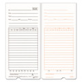 Time Clock Cards For Acroprint Atr480, Two Sides, 7.5 X 3.35, 50/pack