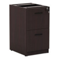 Alera Valencia Series Full Pedestal File, Left Or Right, 2 Legal/letter-size File Drawers, Mahogany, 15.63" X 20.5" X 28.5" Alera Valencia Series Full Pedestal File, Left Or Right, 2 Legal/letter-size File Drawers, Mahogany, 15.63" X 20.5" X 28.5"