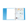 Business Card Binder Pages, For 2 X 3.5 Cards, Clear, 20 Cards/sheet, 10 Sheets/pack - VISCLI61217