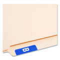 Alphaz Color-coded Second Letter Alphabetical Labels, B, 1 X 1.63, Dark Blue, 10/sheet, 10 Sheets/pack