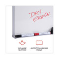 Dry Erase Board, Melamine, 48 X 36, Satin-finished Aluminum Frame