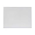 Dry Erase Board, Melamine, 48 X 36, Satin-finished Aluminum Frame