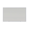 Dry Erase Board, Melamine, 60 X 36, Satin-finished Aluminum Frame