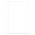 25% Cotton Business Paper, 95 Bright, 20 Lb, 8.5 X 11, White, 500 Sheets/ream