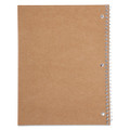 Spiral Notebook, 3-hole Punched, 1 Subject, Medium/college Rule, Randomly Assorted Covers, 10.5 X 7.5, 70 Sheets