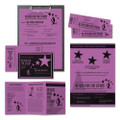 Color Cardstock, 65 Lb, 8.5 X 11, Planetary Purple, 250/pack