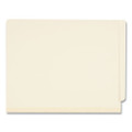 Six-section Manila End Tab Classification Folders, 2 Dividers, Letter Size, Manila, 10/box