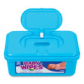 Baby Wipes Tub, White, 80/tub, 12/carton