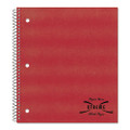 1-subject Wirebound Notebook, 3-hole Punched, Medium/college Rule, Randomly Assorted Front Covers, 11 X 8.88, 80 Sheets