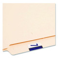 Numerical End Tab File Folder Labels, 7, 1 X 1.25, White, 500/roll