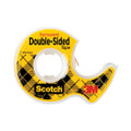 Double-sided Permanent Tape In Handheld Dispenser, 1" Core, 0.5" X 37.5 Ft, Clear