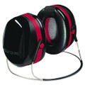 E-a-r Peltor Optime 105 Behind-the-head Earmuffs, 29nrr, Red/black