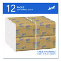 Essential C-fold Towels For Business, Absorbency Pockets, 10.13 X 13.15, White, 200/pack, 12 Packs/carton