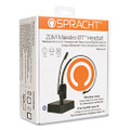 Zum Maestro Bluetooth Headset, Monaural, Over-the-head, Black
