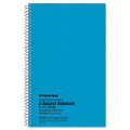 Three-subject Wirebound Notebooks, Medium/college Rule, Blue Cover, 9.5 X 6, 150 Sheets Three-subject Wirebound Notebooks, Medium/college Rule, Blue Cover, 9.5 X 6, 150 Sheets