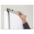 Magnetic Dry Erase Tile Board, 29 1/2 X 45, White Surface