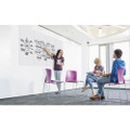 Magnetic Dry Erase Tile Board, 29 1/2 X 45, White Surface