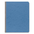 Presstex Report Cover With Tyvek Reinforced Hinge, Side Bound, Two-piece Prong Fastener, 3" Capacity, 8.5 X 11, Light Blue