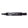Marks A Lot Regular Desk-style Permanent Marker, Broad Chisel Tip, Black, Dozen (7888)