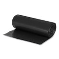 Linear Low Density Recycled Can Liners, 60 Gal, 1.25 Mil, 38" X 58", Black, 100/carton