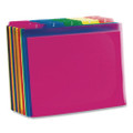 Poly Top Tab File Guides, 1/5-cut Top Tab, 1 To 30-31, 8.5 X 11, Assorted Colors, 31/set