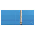 Heavy-duty Non Stick View Binder With Durahinge And Slant Rings, 3 Rings, 2" Capacity, 11 X 8.5, Light Blue, (5501)
