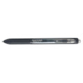 Inkjoy Gel Pen, Retractable, Micro 0.5 Mm, Black Ink, Black Barrel, Dozen
