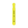 Desk Highlighter Value Pack, Fluorescent Yellow Ink, Chisel Tip, Yellow Barrel, 36/pack