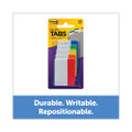 Tabs, 1/5-cut Tabs, Assorted Primary Colors, 2" Wide, 30/pack
