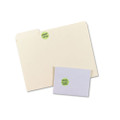 Printable Self-adhesive Removable Color-coding Labels, 1.25" Dia., Neon Green, 8/sheet, 50 Sheets/pack, (5498)