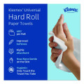 Essential Plus Hard Roll Towels 8" X 600 Ft, 1.75" Core, White, 6 Rolls/carton