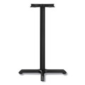 Alera Hospitality Series Single-column Bases, 28.5"h, 300 Lb Cap, Steel, Black