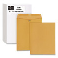 Clasp Envelope, #97, Squar Flap, Clasp/gummed Closure, 10 X 13, Brown Kraft, 100/box