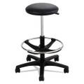Extended-height Lab Stool, Backless, Supports Up To 250 Lb, 22" To 32" Seat Height, Black Extended-height Lab Stool, Backless, Supports Up To 250 Lb, 22" To 32" Seat Height, Black