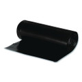 Linear Low Density Recycled Can Liners, 60 Gal, 2 Mil, 38" X 58", Black, 100/carton