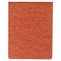 Pressboard Report Cover With Tyvek Reinforced Hinge, Two-piece Prong Fastener, 2" Capacity, 8.5 X 11, Red/red