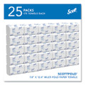 Pro Scottfold Towels, 7.8 X 12.4, White, 175 Towels/pack, 25 Packs/carton