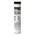 Nlgi #2 Red Grease, Tube, 14oz, 48/carton
