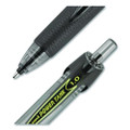 Power Tank Rt Ballpoint Pen, Retractable, Bold 1 Mm, Black Ink, Smoke/black Barrel, Dozen