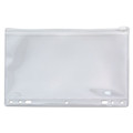 Zip-all Ring Binder Pocket, 6 X 9 1/2, Clear