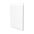 Classic Image Wall-mount Sign Holder, Portrait, 8 1/2 X 11, Clear