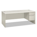 38000 Series Right Pedestal Desk, 72" X 36" X 30", Light Gray/silver 38000 Series Right Pedestal Desk, 72" X 36" X 30", Light Gray/silver