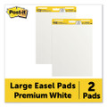 Vertical-orientation Self-stick Easel Pads, Unruled, 30 White 25 X 30 Sheets, 2/carton - VISMMM559